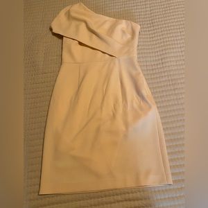 Vince Camuto one shoulder cocktail length dress. Size 6. Worn once or twice.